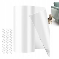 2X OCHRONA PRZED ZADRAPANIAMI FILM 20 X 300 CM DO SOFY I DRZWI