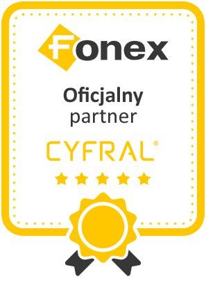 Domofon unifon CYFRAL SMART analogowy szaro biały na Arena.pl