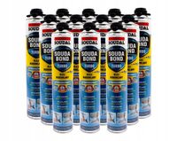 12x Soudal Soudabond Turbo Szybkoschnący Minuta Pianoklej Budowlany 750ml