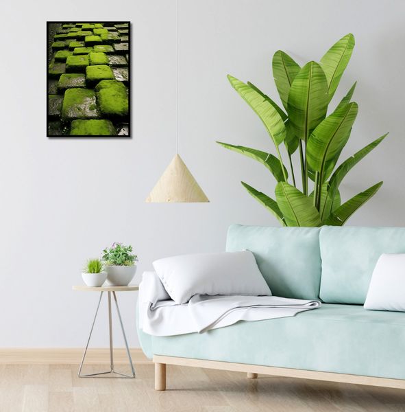 Plakat 40x55cm Zielona Mozaika zdjęcie 4