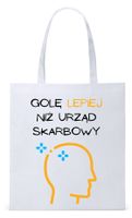 Dla Fryzjera Fryzjerki Torba Eco Biała Shopper Z Nadrukiem Ze Zdjęciem