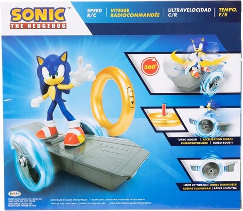 JAKKS ZESTAW SONIC THE HEDGEHOG FIGURKA NA ZDALNIE STEROWANYM POJEŹDZIE na Arena.pl