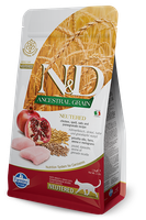 Farmina N&D Ancestral Grain Feline Neutered Chicken&Pomegranate 5kg