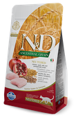 Farmina N&D Ancestral Grain Feline Neutered Chicken&Pomegranate 5kg