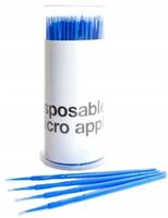 Aplikatory Bezwłókienkowe Do Przedłużania Rzęs Mikro Tuba 2,5mm x100 Sztuk