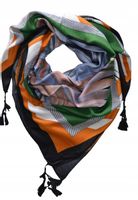 Chustka apaszka z frędzlami wielokolorowa 50