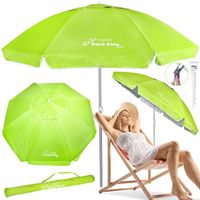 Parasol Plażowy Ogrodowy Sopot Para Sole Sun UPF 50+ 240cm ŁAMANY SP0810