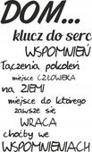 NAKLEJKA samoprzylepna NAPIS CYTATY na ścianę