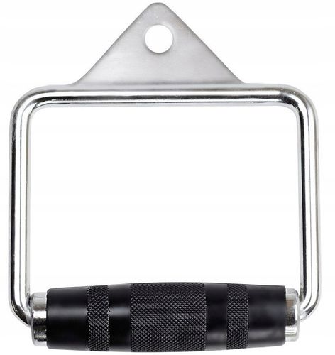 POJEDYŃCZY UCHWYT CHROMOWANA STAL GUMOWY UCHWYT SOLIDNY WYTRZYMAŁY HMS na Arena.pl