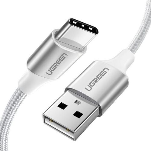 Kabel UGREEN US288 USB do USB-C, QC3.0, 2m (biały) na Arena.pl