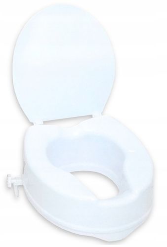 Nakładka WC Nasadka toaletowa z pokrywą Podwyższająca sedes seniora 15cm na Arena.pl