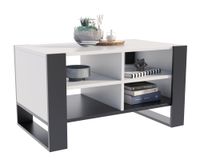 Ława Figa biało/czarna