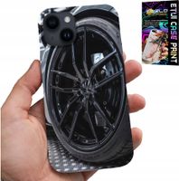 ETUI DO IPHONE 15 PLUS - FELGA SPORTOWE SAMOCHODY AUTO FAN +SZKŁO