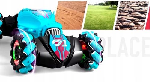 SAMOCHÓD STEROWANY GESTAMI + 2 x PILOT - AUTO 4X4 zdalnie sterowany AKUMULA na Arena.pl