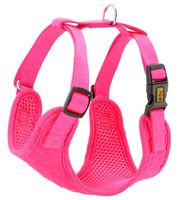 Bezuciskowe szelki dla psa z dwupaskową regulacją Dingo Rozmiar M różowe