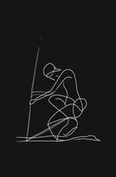 Plakat 56,6x86,4cm Linia