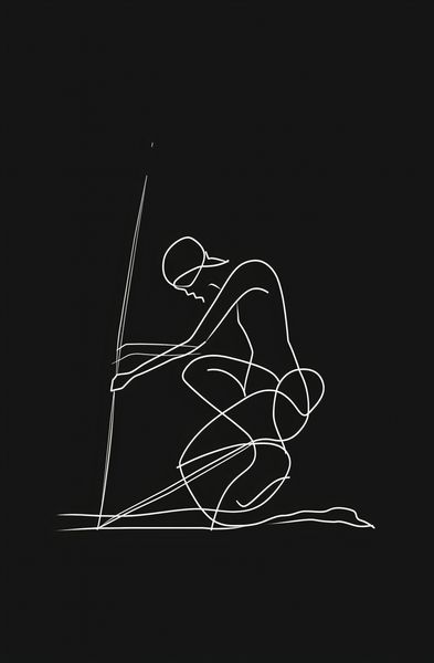 Plakat 56,6x86,4cm Linia zdjęcie 1