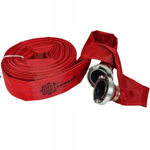 WĄŻ 2'' STRAŻACKI 30M DO WODY NAWADNIANIA PARCIANY SZAMBA GRUBY MOCNY na Arena.pl