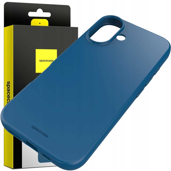 Spacecase Silicone Case Iphone 16 Blue zdjęcie 2