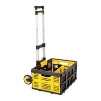 Wózek składany TRANSPORTOWY skrzynia MAGAZYNOWY do 60 kg STANLEY