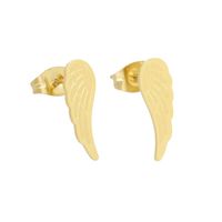 Kolczyki Blueberry stal nierdzewna Skrzydła