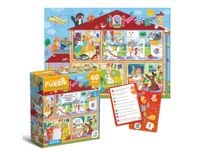puzzle ”zwierzęta w domu”, ilość elementów 60, dodo,  300661