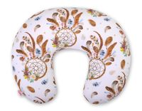 Poduszka rogal do karmienia fasolka + zdejmowana poszewka - łapacze snów