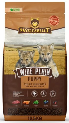 Wolfsblut Dog Wide Plain Puppy - Konina I Bataty 12,5Kg na Arena.pl