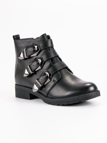 MODNE CZARNE BOTKI Rozmiar - 36 na Arena.pl