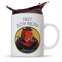 Kubek Prezent Dla Chłopaka Facet Złota Rączka Z Nadrukiem Ze Zdjęciem