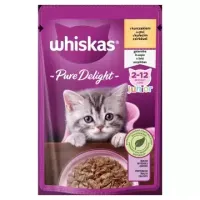 WHISKAS 85G SASZETKA JUNIOR KURCZAK