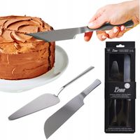 ZESTAW DO CIAST I TORTÓW PIZZY ŁOPATKA I NÓŻ KPL