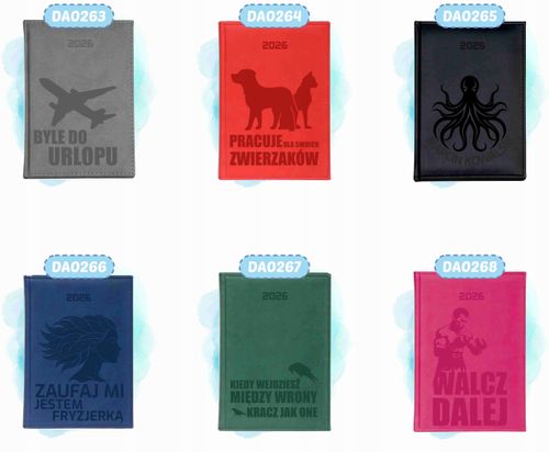 personalizowany Kalendarz A6 2026 TERMINARZ prezent DLA FRYZJERKI na Arena.pl