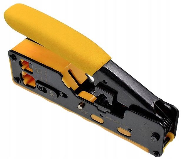 ZACISKARKA WTYKÓW PRZELOTOWYCH RJ45 KAT.5E KAT.6 KAT.6A KAT.7 PASS THROUGH zdjęcie 5