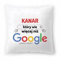 Poduszka Dla Kanara Na Urodziny Prezent Z Nadrukiem Ze Zdjęciem