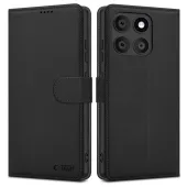 etui tech-protect wallet na motorola edge 60 fusion - czarne