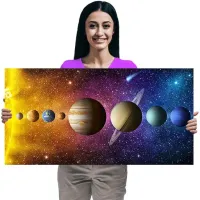 HAFT DIAMENTOWY DUŻY 50x100 Diamond Painting Mozaika Diamentowa Kosmos XXL