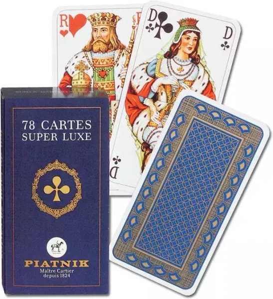 Karty tarot "Tarot de luxe" PIATNIK zdjęcie 1