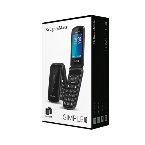 Telefon GSM dla seniora Kruger&Matz Simple 929 na Arena.pl