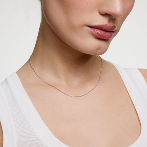 srebrny łańcuszek pancerka 42cm na Arena.pl