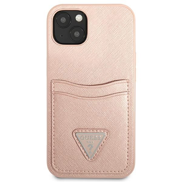 Etui Guess do iPhone 13 mini, Różowy zdjęcie 3
