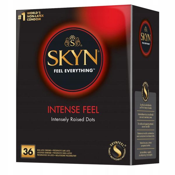 UNIMIL SKYN FEEL EVERYTHING INTENSE nielateksowe 36szt zdjęcie 1