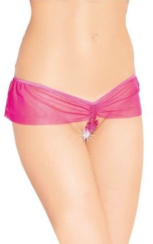 Różowe Stringi Damskie Otwarte SoftLine 2394 S/M na Arena.pl