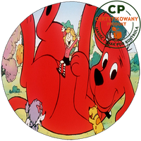 Opłatek na tort Clifford - Wielki Czerwony Pies