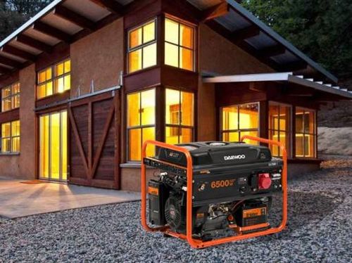 DAEWOO GDA 6500 AGREGAT GENERATOR PRĄDOTWÓRCZY 1x16A, 1x32A AVR MOC 5,5kW - OFICJALNY DYSTRYBUTOR - AUTORYZOWANY DEALER DAEWOO na Arena.pl