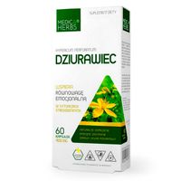 Dziurawiec 60kaps Medica Herbs 400mg