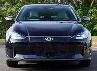 Hyundai Ioniq 6 -Chromowane Listwy Grill Chrom Atrapy Zderzaka Tuning