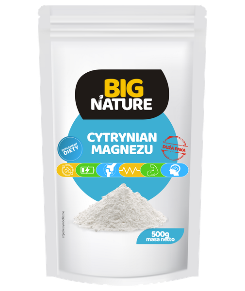Big NatureWitamina C kwas L-askorbinowy suplement diety 500g zdjęcie 1