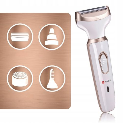 GOLARKA Maszynka DO GOLENIA Elektryczna DAMSKA Trymer Depilator 4w1 na Arena.pl