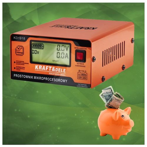 prostownik mikroprocesorowy 10amp 12/24v na Arena.pl